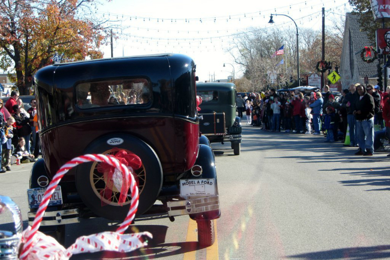 Jenks Christmas Parade Tulsa Model A Ford Club